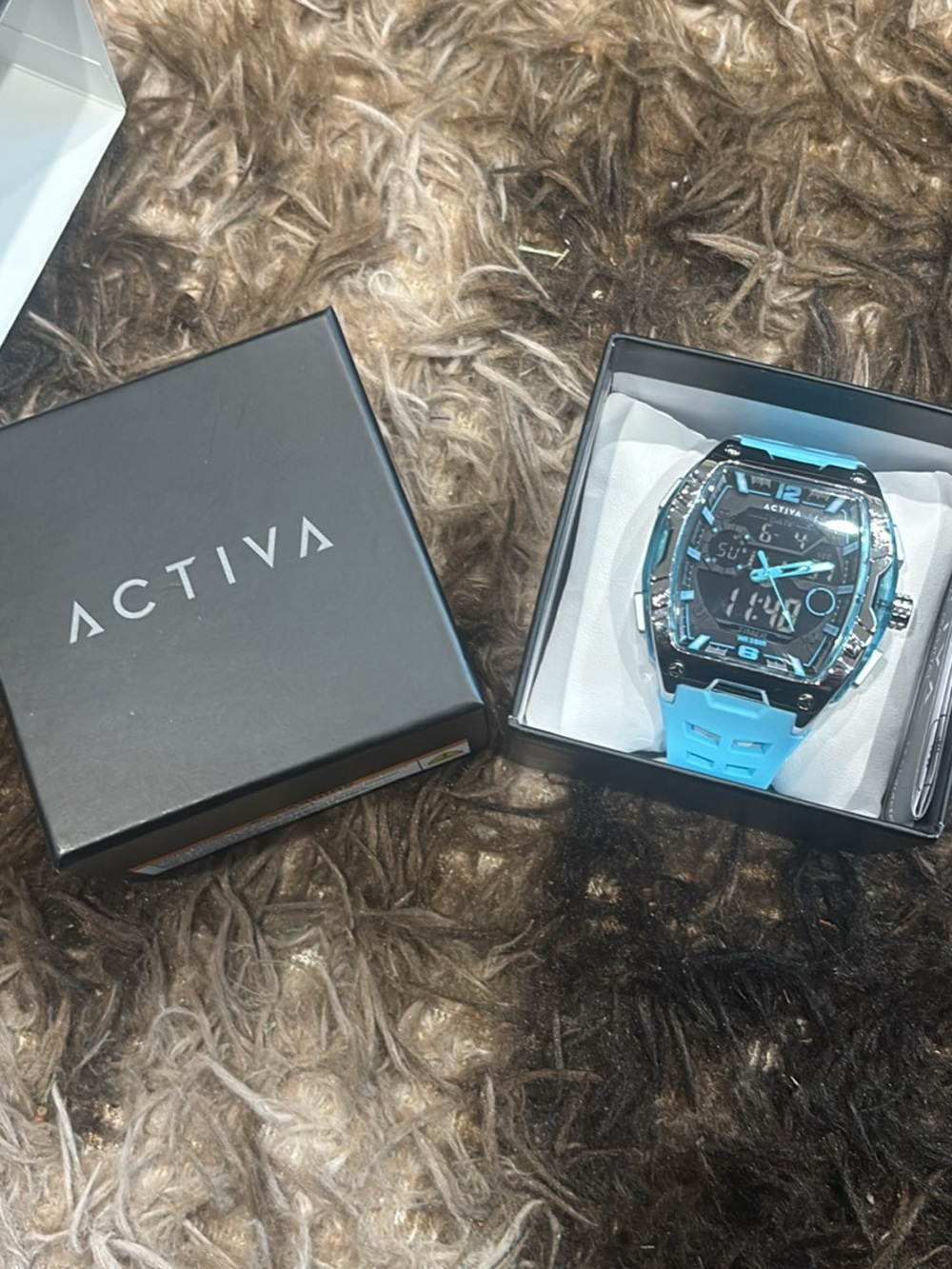 Invicta Men's Light Blue Digital-Analog Sport Watch